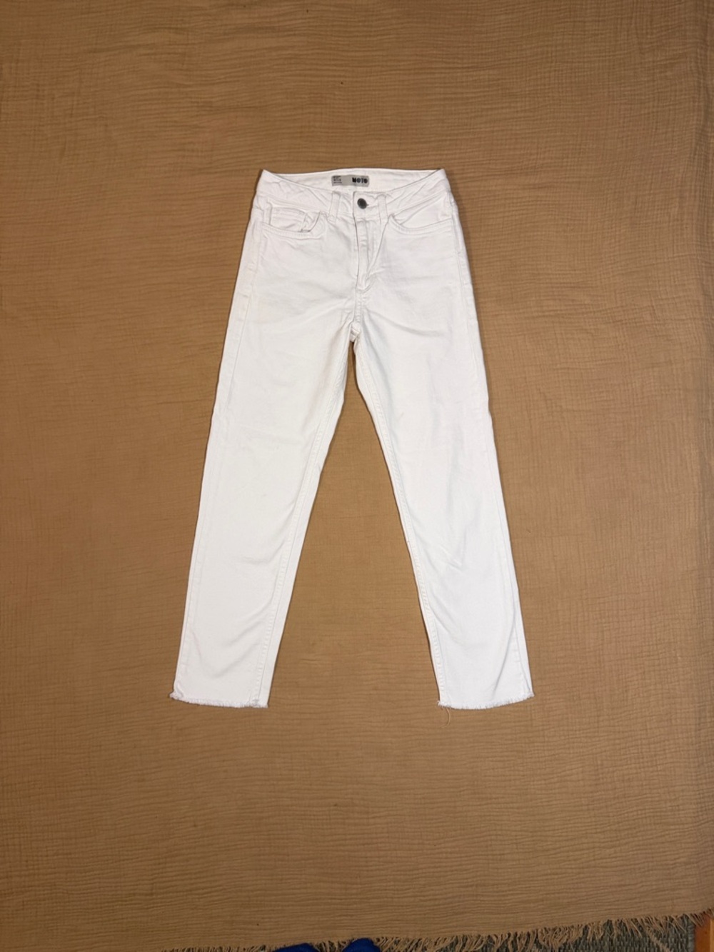 Topshop Moto Women’s White Denim Jeans